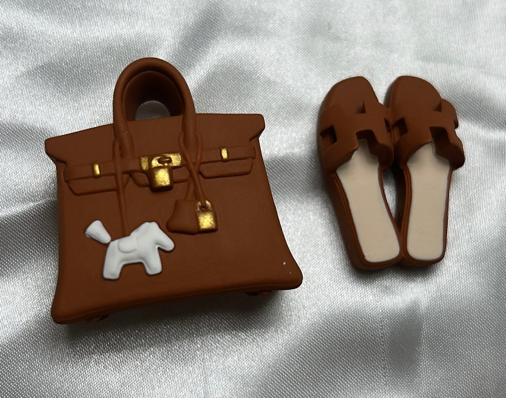 Diffuseur Car Marron Poney Blanc